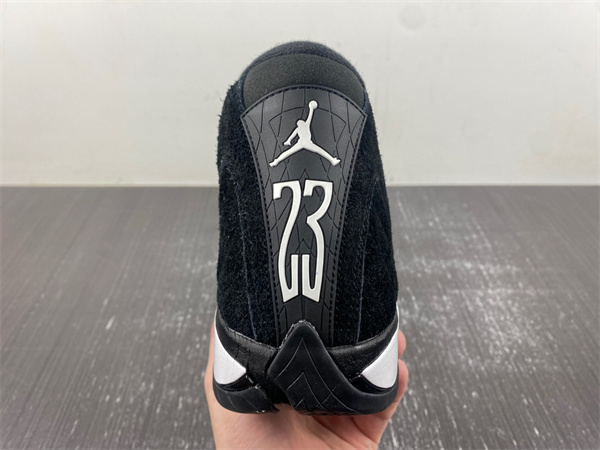 Jordan 14 Retro Black White 487471-016