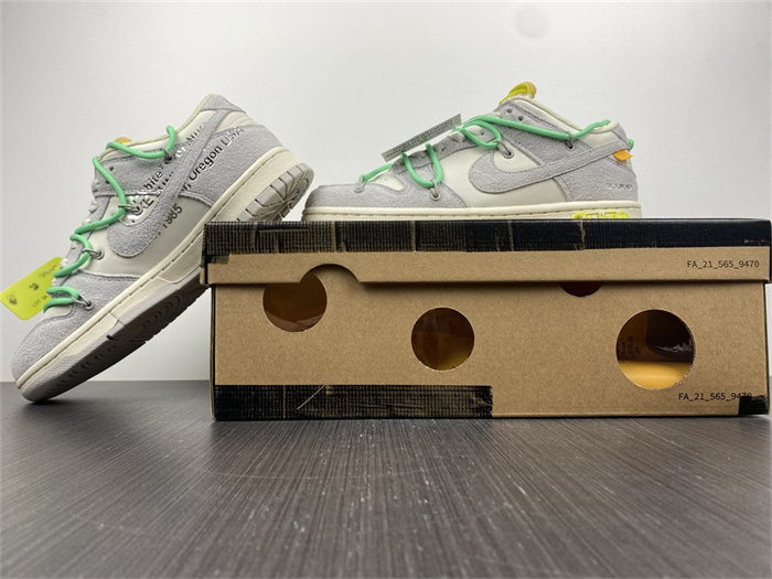 Nike Dunk Low Off-White Lot 36 DJ0950-107