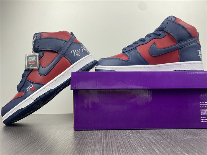 nike sb dunk high S*p*e by any means navy dn3741-600
