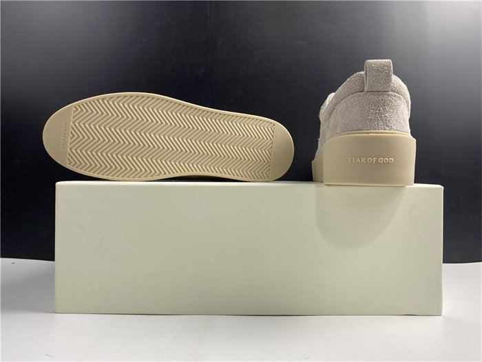 Fear of God 101 Lace Up Low Top Rough Suede Grey