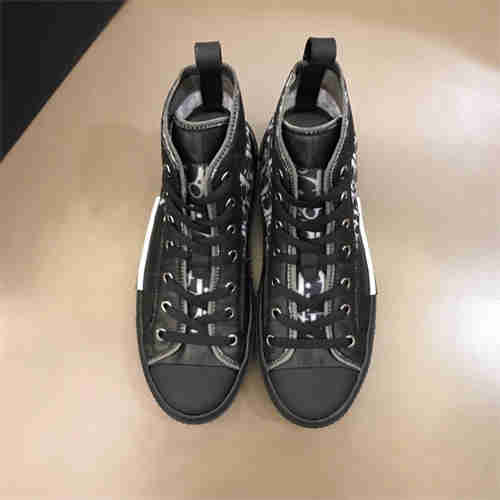 DR B23 OBLIQUE HIGH TOP SNEAKER BLACK