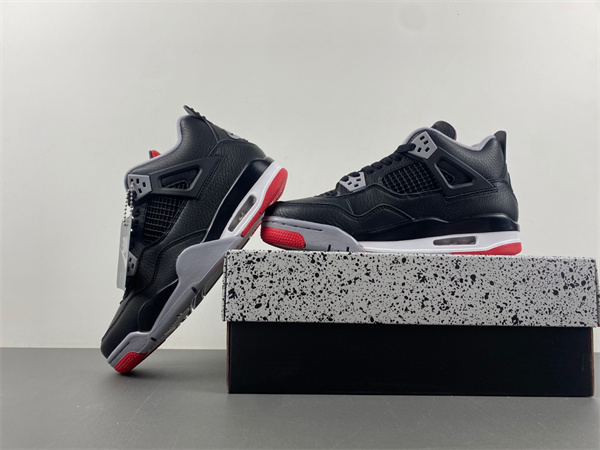FQ8213-006 Air Jordan 4 “Bred Reimagined”