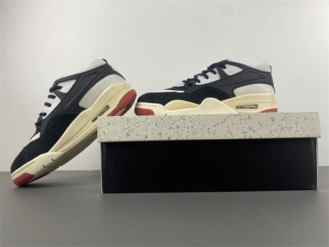 Air Jordan 4 RM “Black/Light Bone” RM FQ7939-100