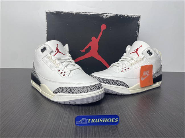 Air Jordan 3 White Cement Reimagined Shoes 2023 DN3707-100