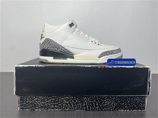 Air Jordan 3 White Cement Reimagined Shoes 2023 DN3707-100