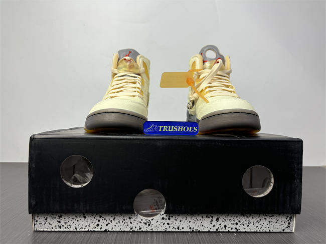 Jordan5 Off-White Sail DH8565-100